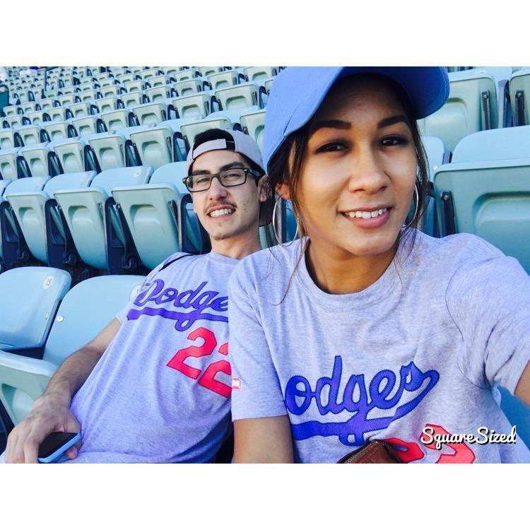 When we went to see our Dodgers play!