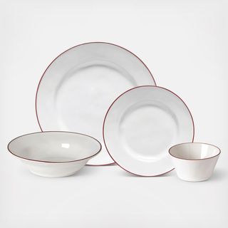 Beja 4-Piece Place Setting with Cereal and Pasta Bowl, Service for 1