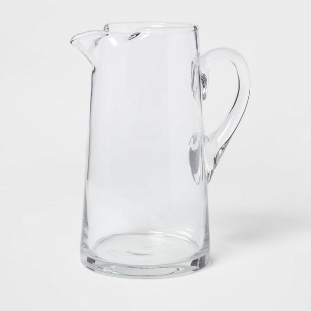 90oz Glass Tall Pitcher with Handle - Threshold™