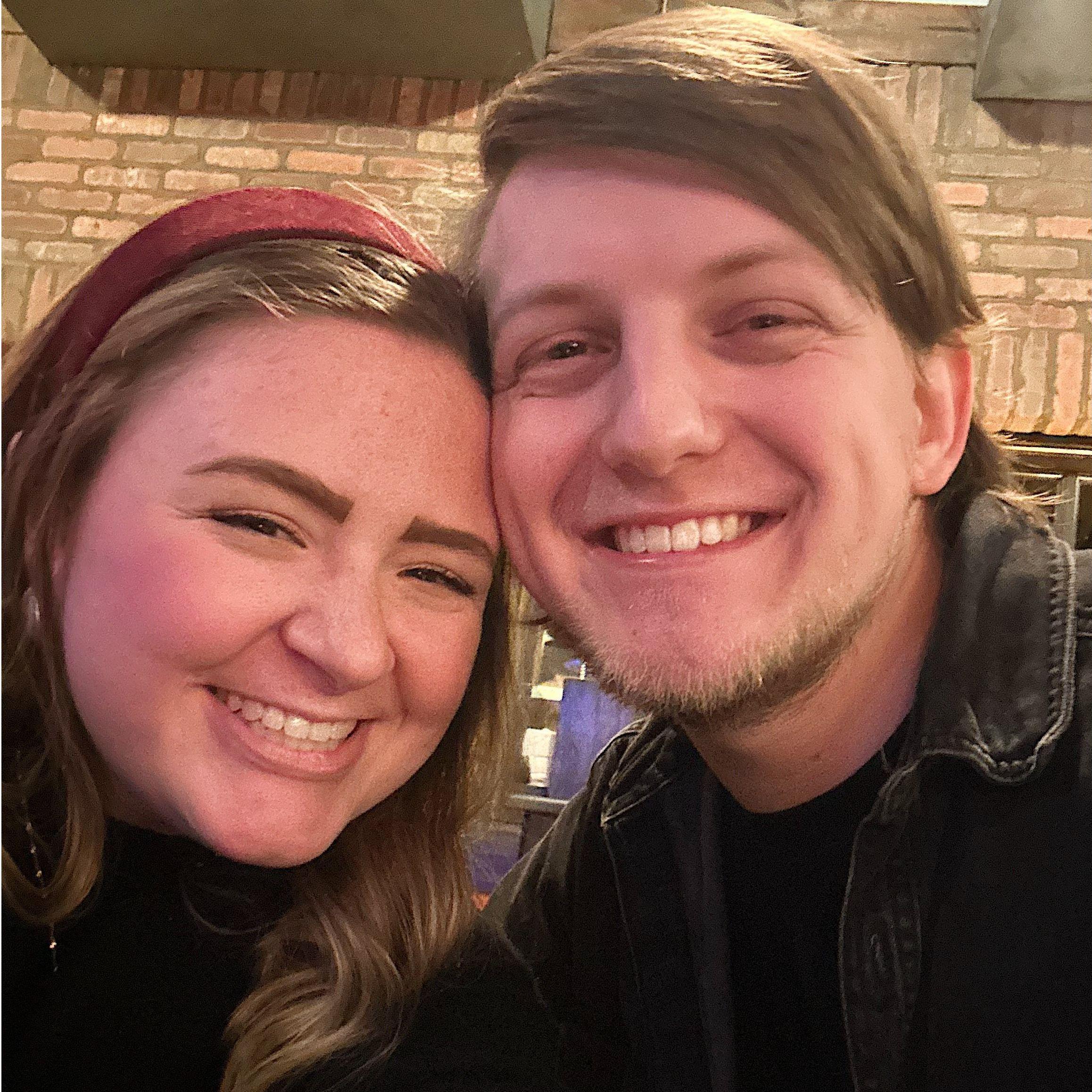 Our first Friday night date at Jim n' Nick's, one of our favorite restaurants!