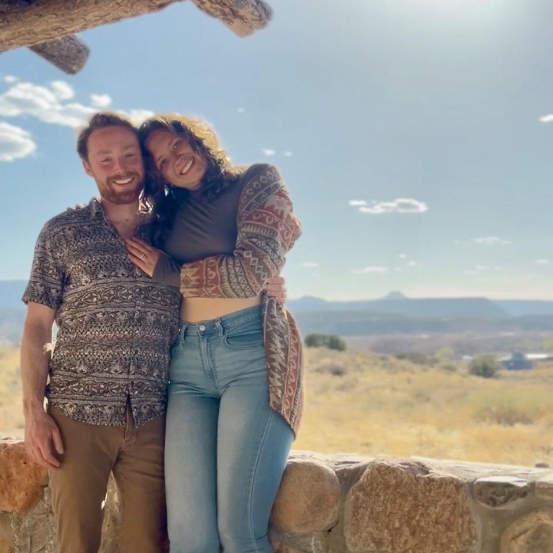 Who needs professional engagement photos when you have an iPhone and a dream?