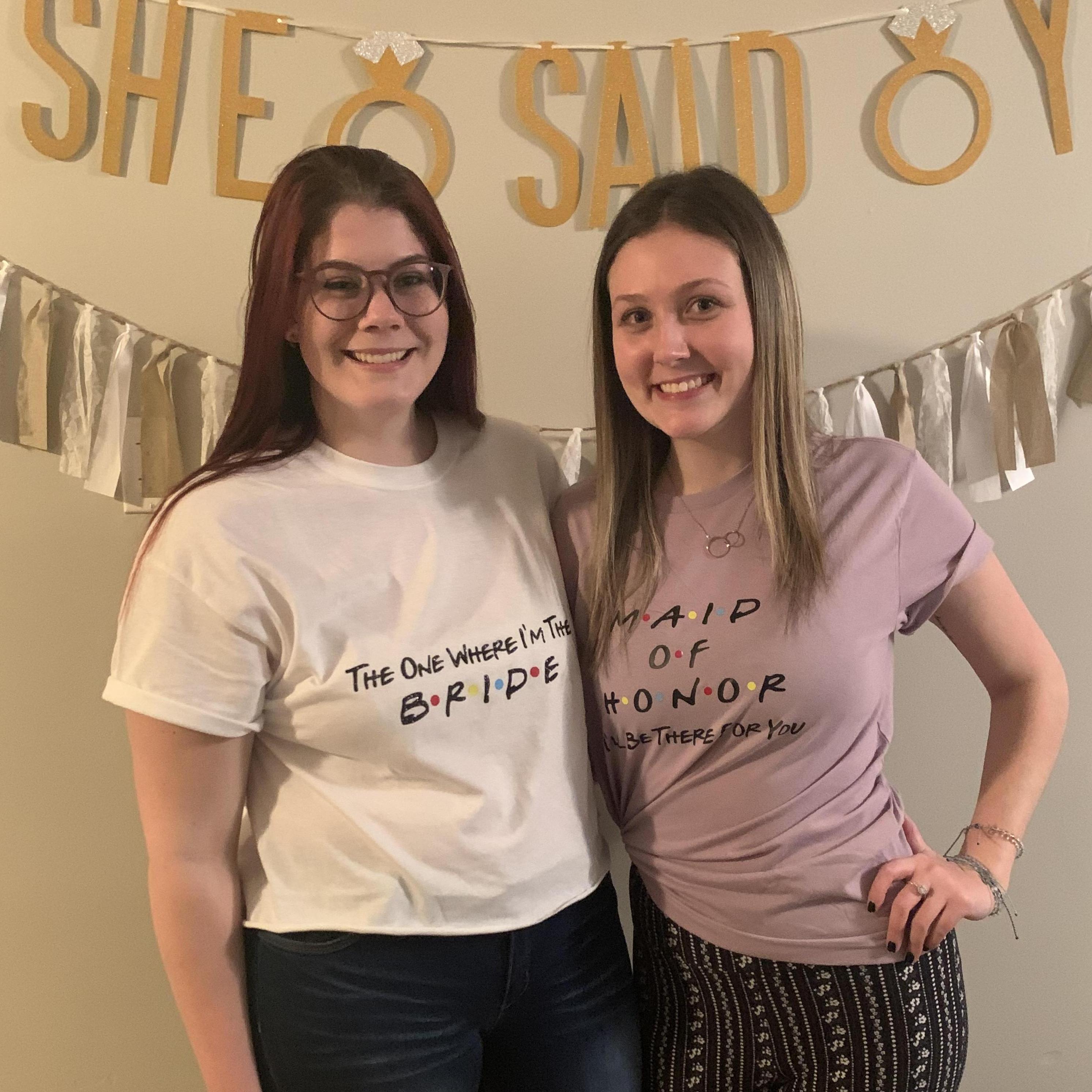 Maid of Honor Caitlin Miles