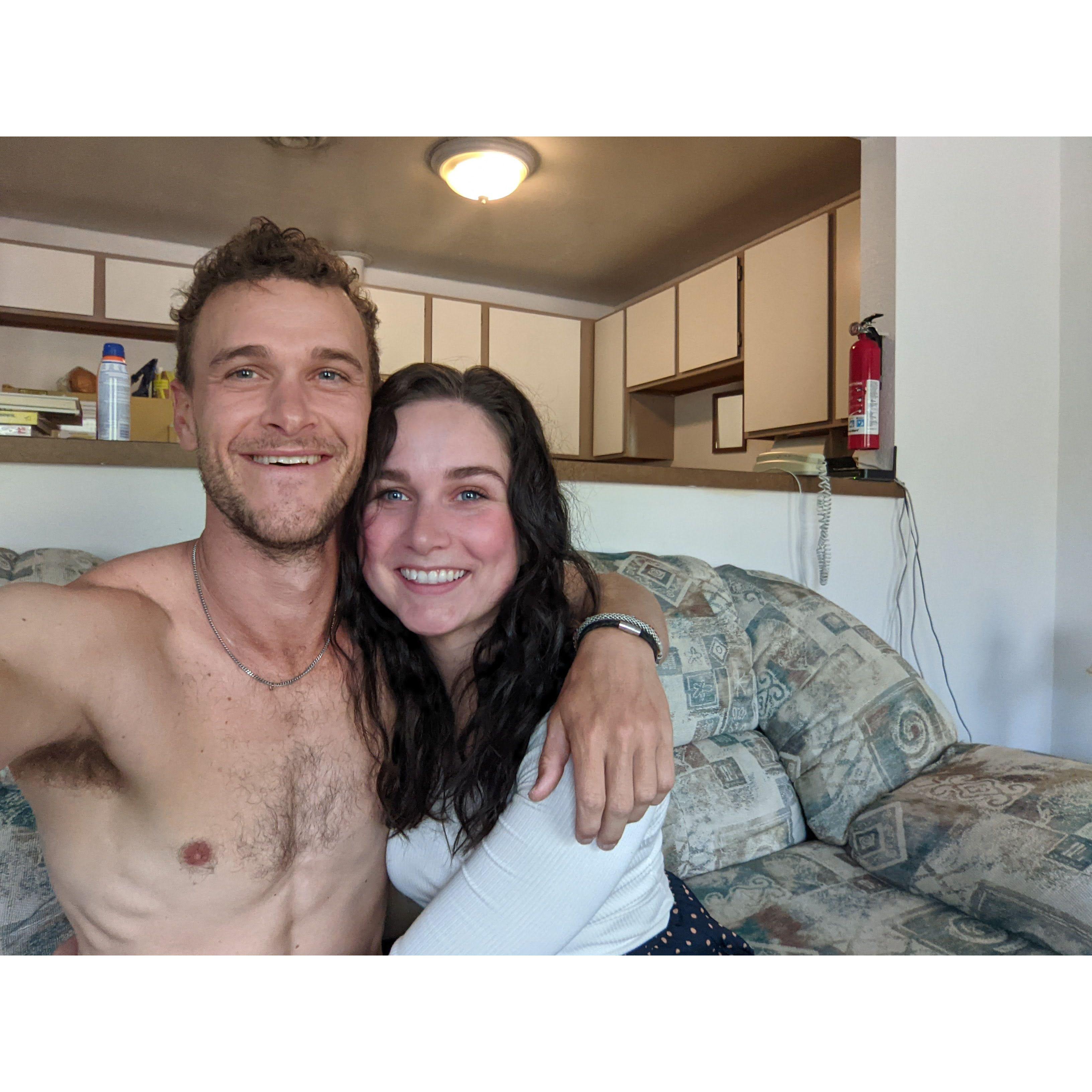 Four days into knowing each other!