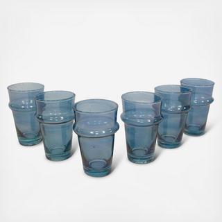 Beldi Water Glass, Set of 6