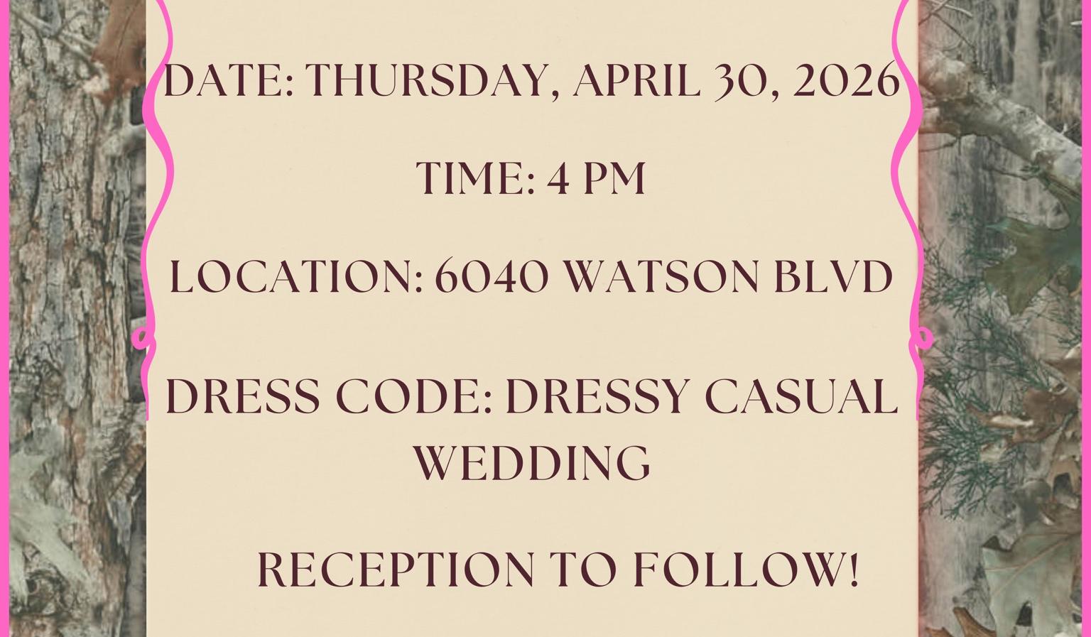 The Wedding Website of Amy Michelle Giles and Taylor William-Lee Culverson