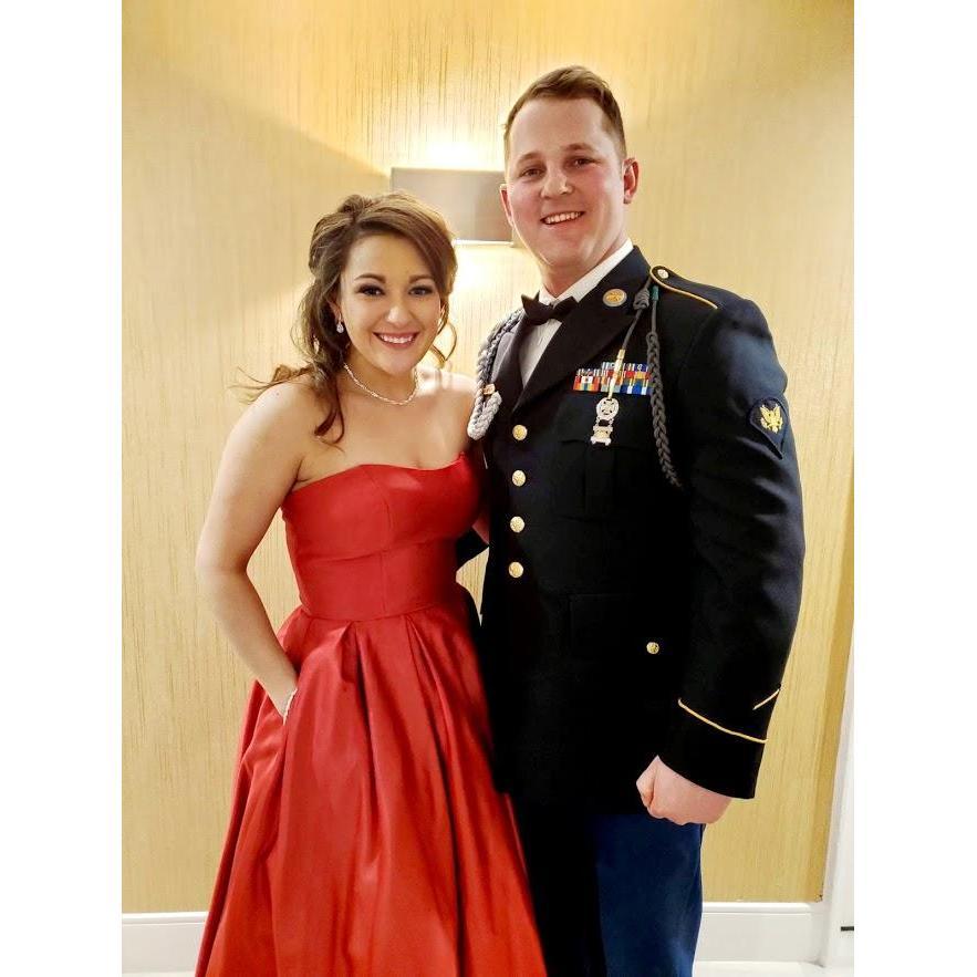 The day William told me he loved me :) 
Military ball - 2019