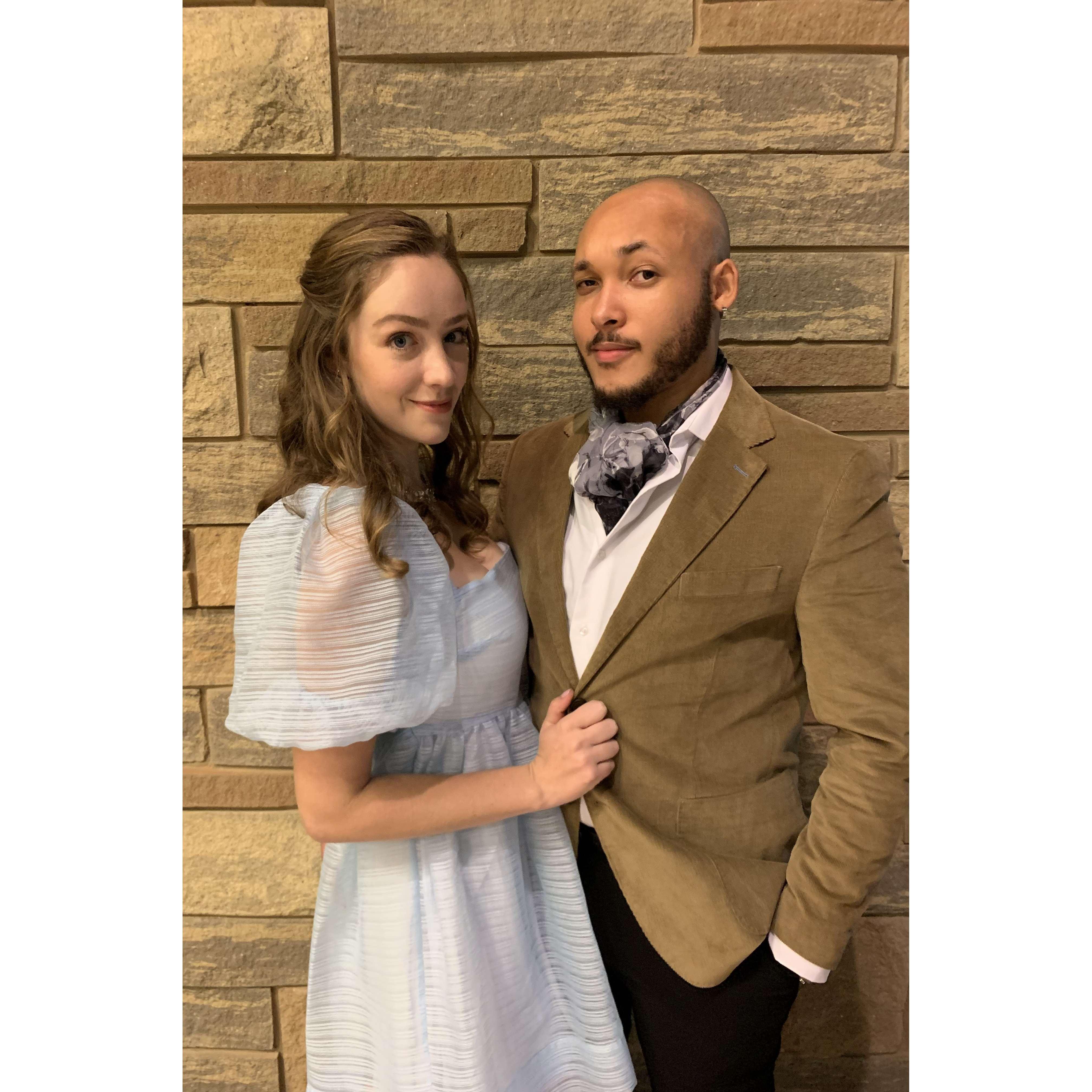 Daphne & Simon from Bridgerton for Halloween