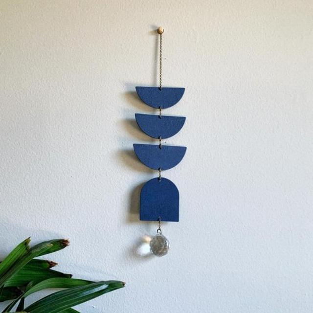 Clay Nursery Wall Hanging with Suncatcher