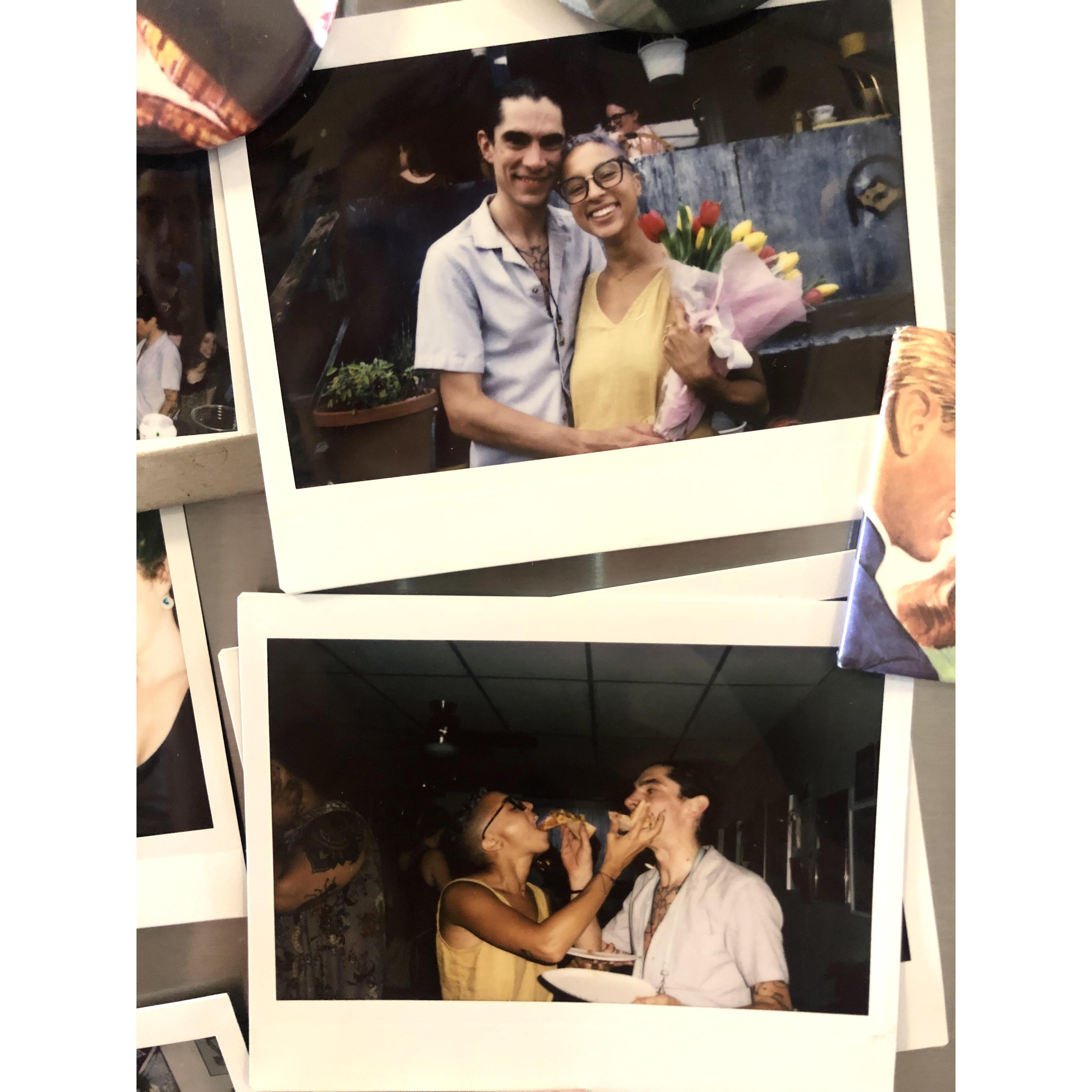 From our engagement party!