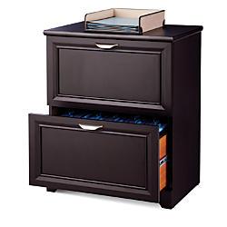 Realspace® Magellan Collection 2-Drawer Lateral File Cabinet, 30"H x 23 1/2"W x 16 1/2"D, Espresso 						        														 					Item # 																																	547758