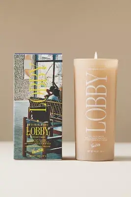 Vacation Lobby Floral Boxed Candle