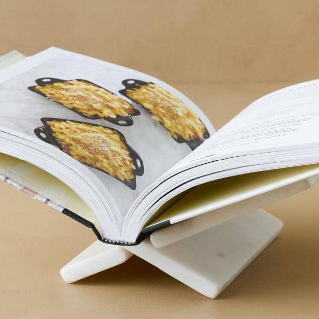Marble Open Book Stand