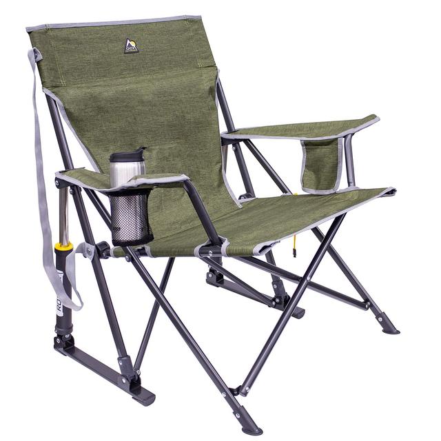 GCI KickBack Rocker Chair - Heathered Green