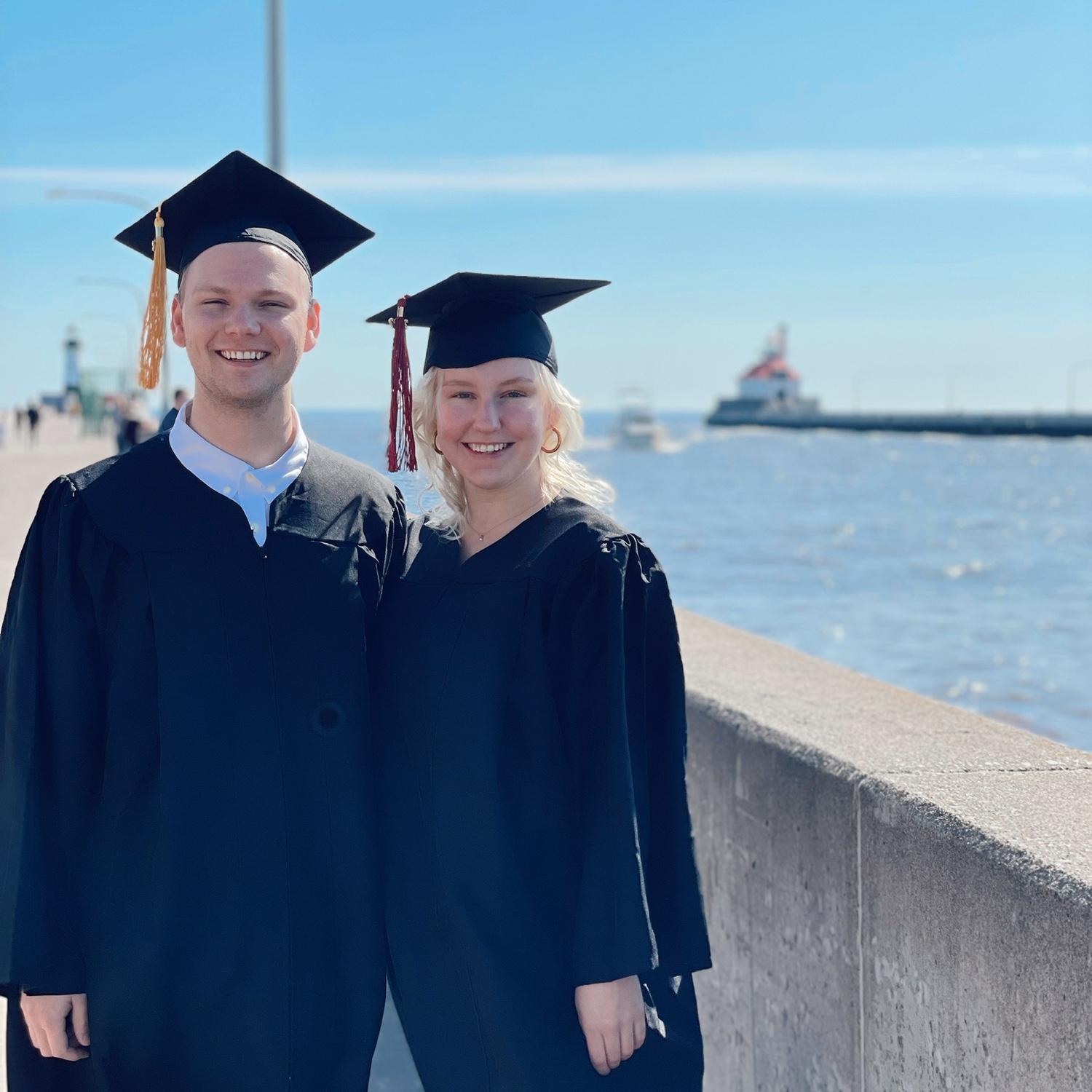 Our 2022 University of Minnesota Duluth college graduation.