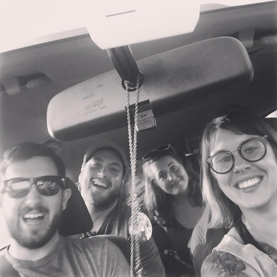 Cross-country drive number 1, moving Sara to LA with Bryant and Megan (July 2017).