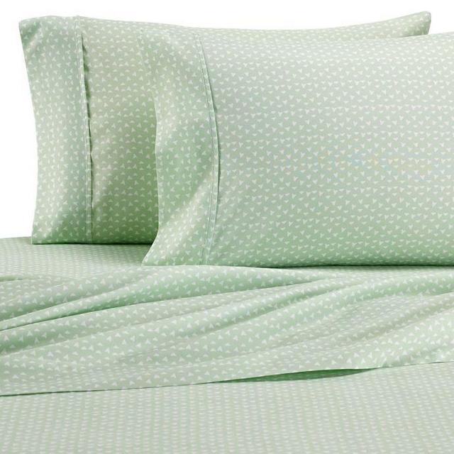 Home Collection Urban Arrows Queen Sheet Set in Jade
