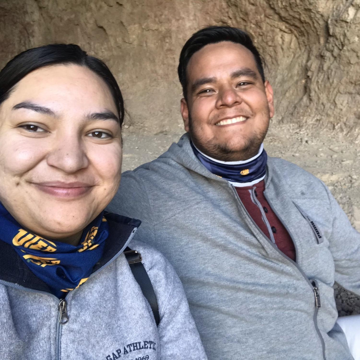 First hiking as a couple at the Franklin Mountains. (2020)
