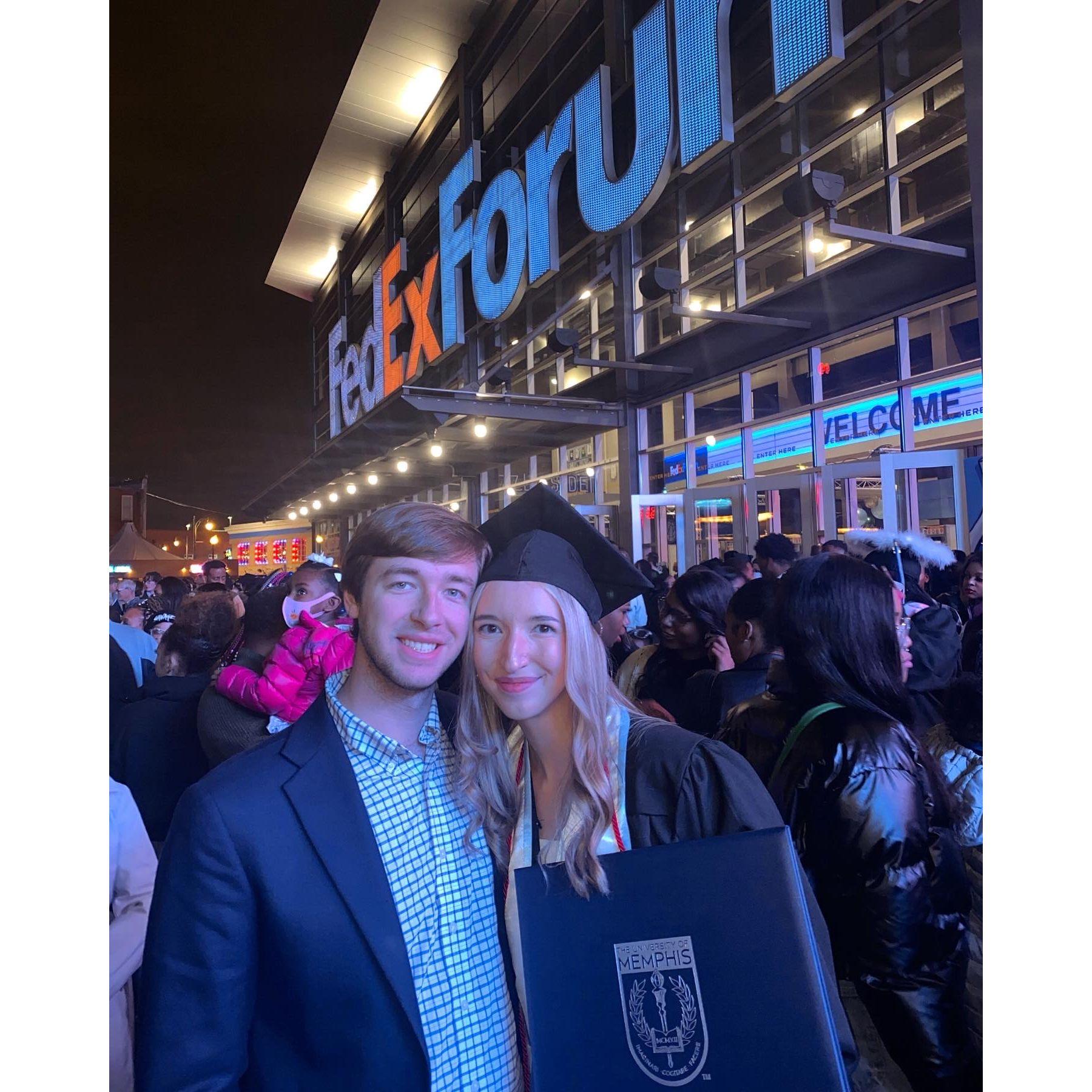 December 2022
Nicole's college graduation