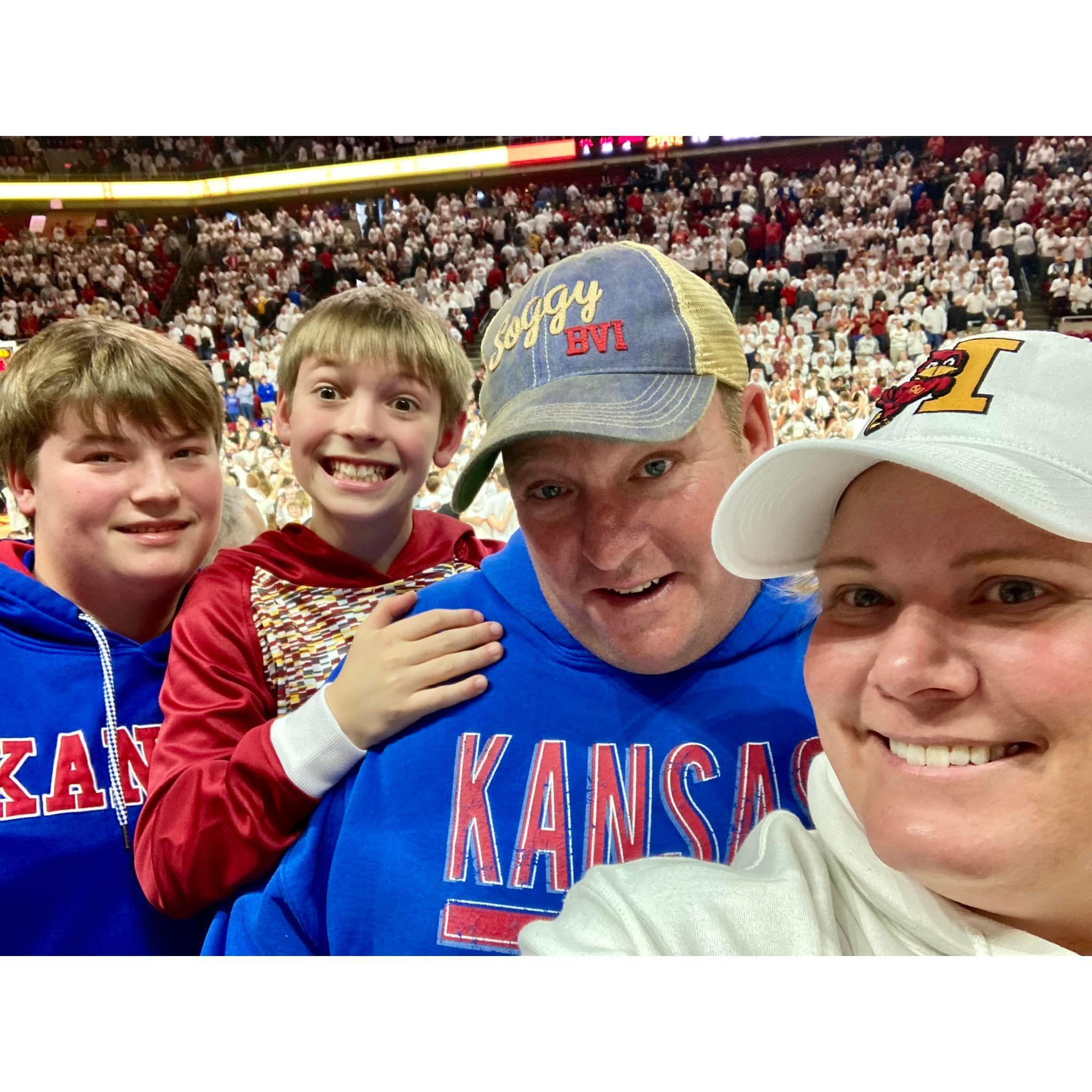And go to Sporting Events in the Winter....Go Cyclones!  We are a split family on the college level.