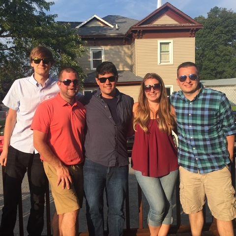 The gang enjoys an afternoon in Clayton, NY - August, 2017