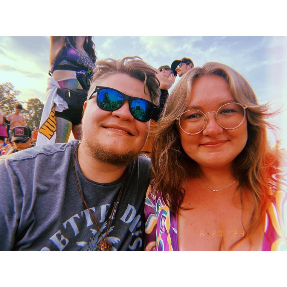 Waiting to enjoy music at Bonnaroo 2023