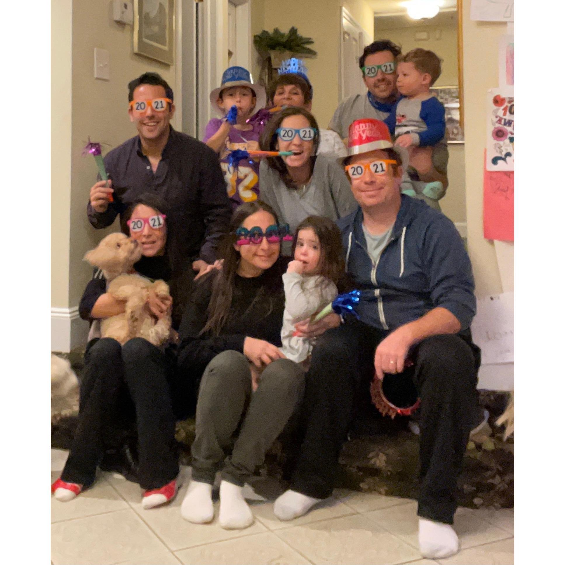 Happy New Years with the Klein fam!!! 2021!