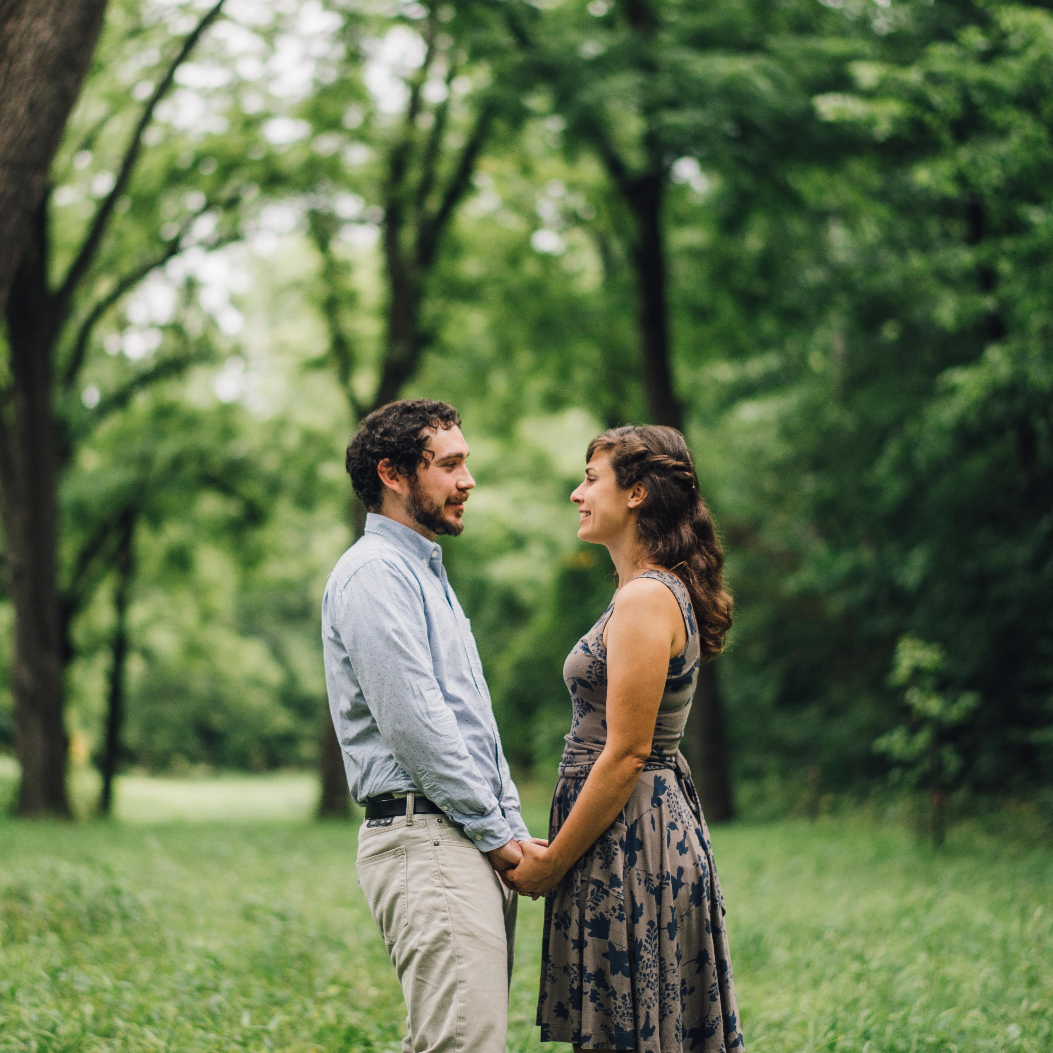 Falling in nerd love at Hunsberger Woods.

Photo credit to JD Land of Two15 Photography.