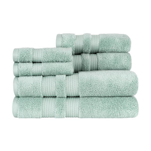 6pc Bel Aire Towel Set Turquoise - Caro Home