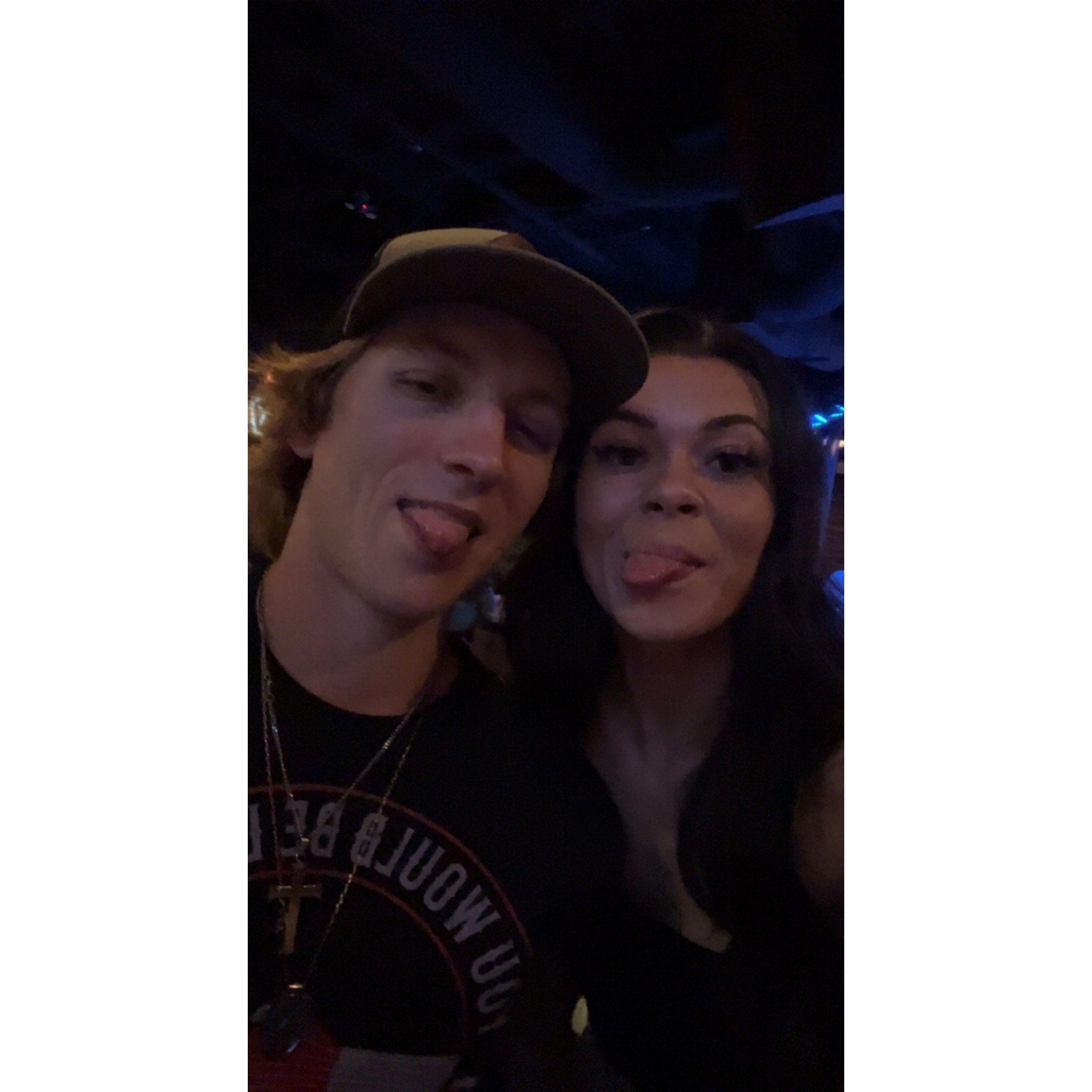 Just being silly goofs