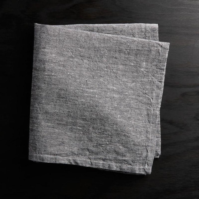 Grey Chambray Napkin