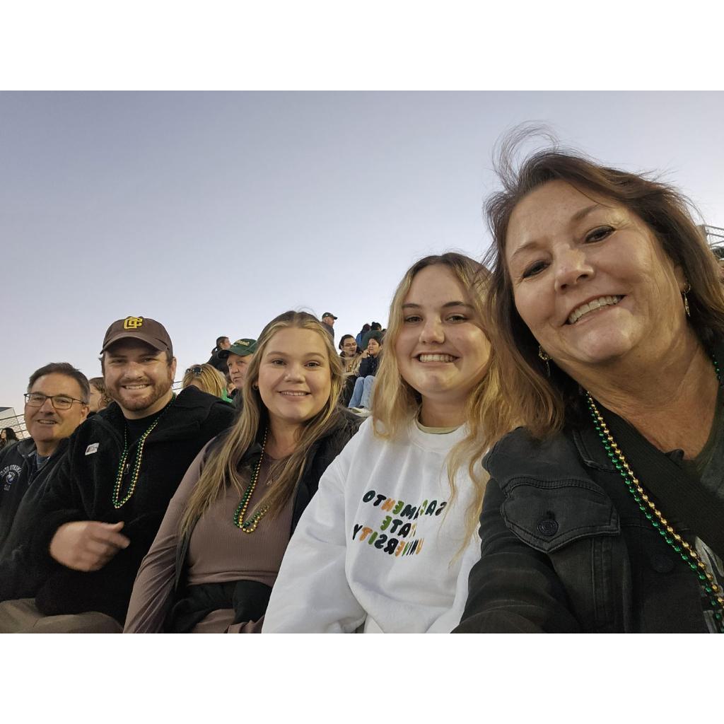 Family weekend at Sacremento State!