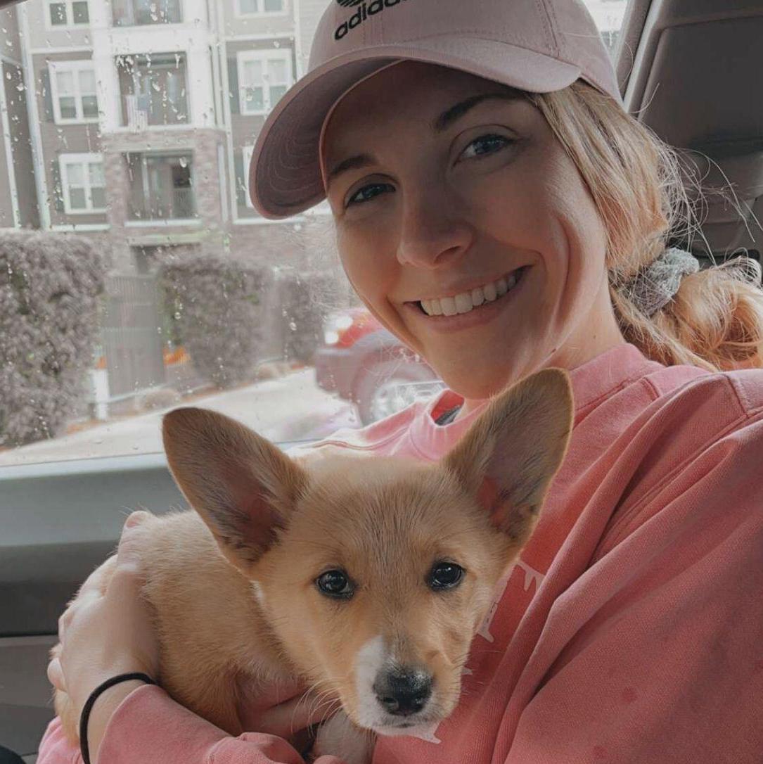 The day we adopted Lava- April 16, 2021