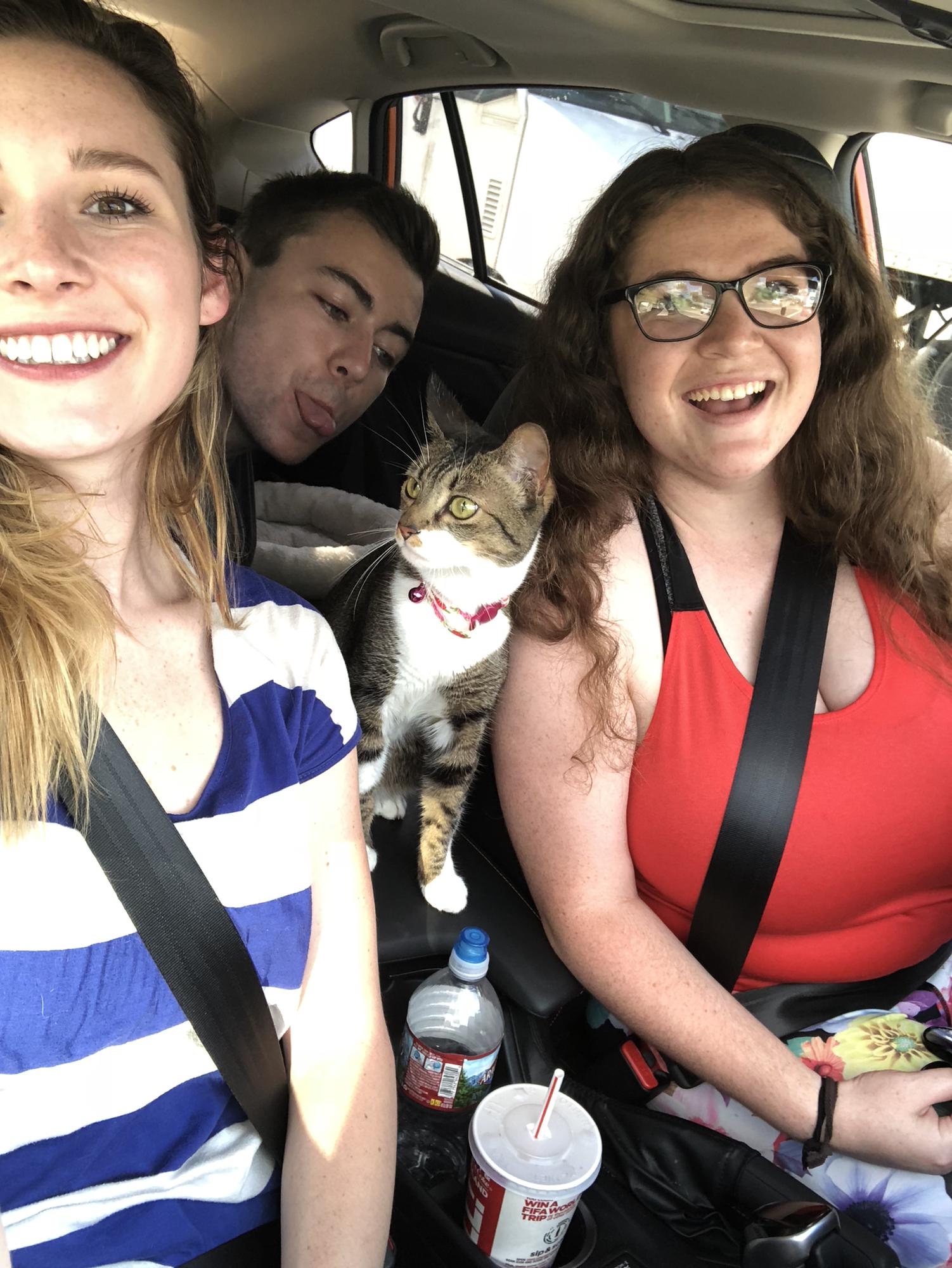 Then we road tripped all the way from Colorado to Boston. It was an... experience.