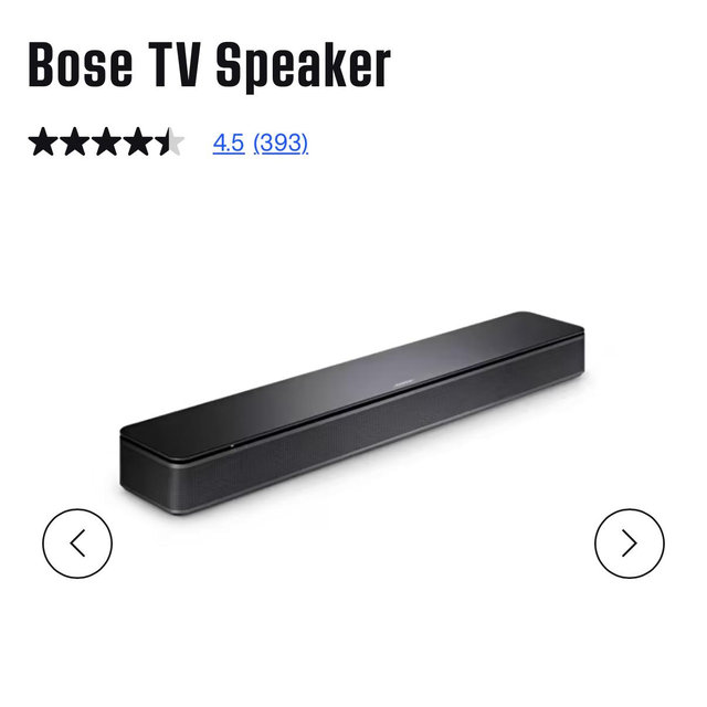 Bose Tv Speaker