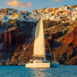 Santorini Catamaran Cruise