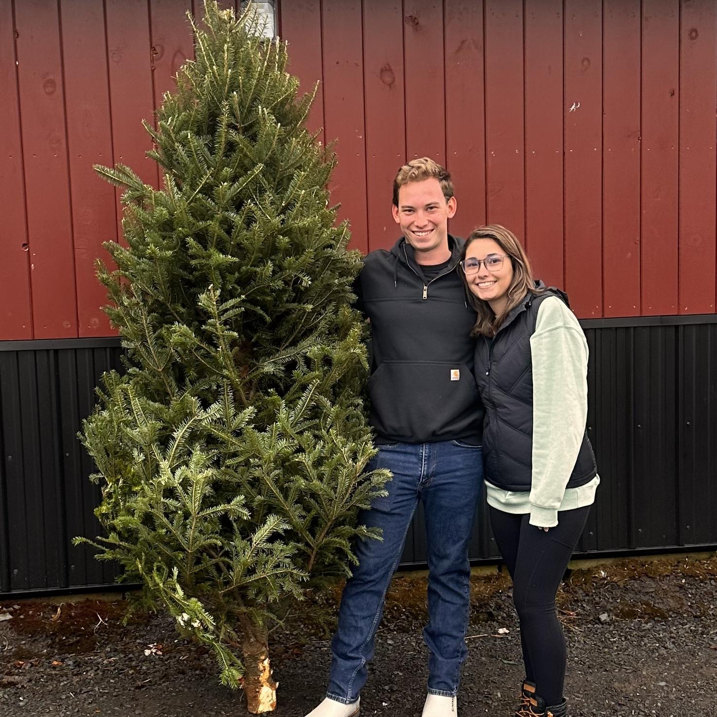 First Christmas tree together