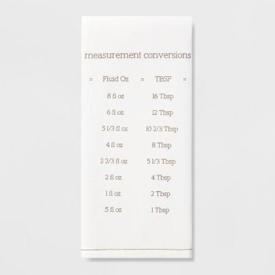 28"x18" Flat Weave Kitchen Towel White - Threshold™