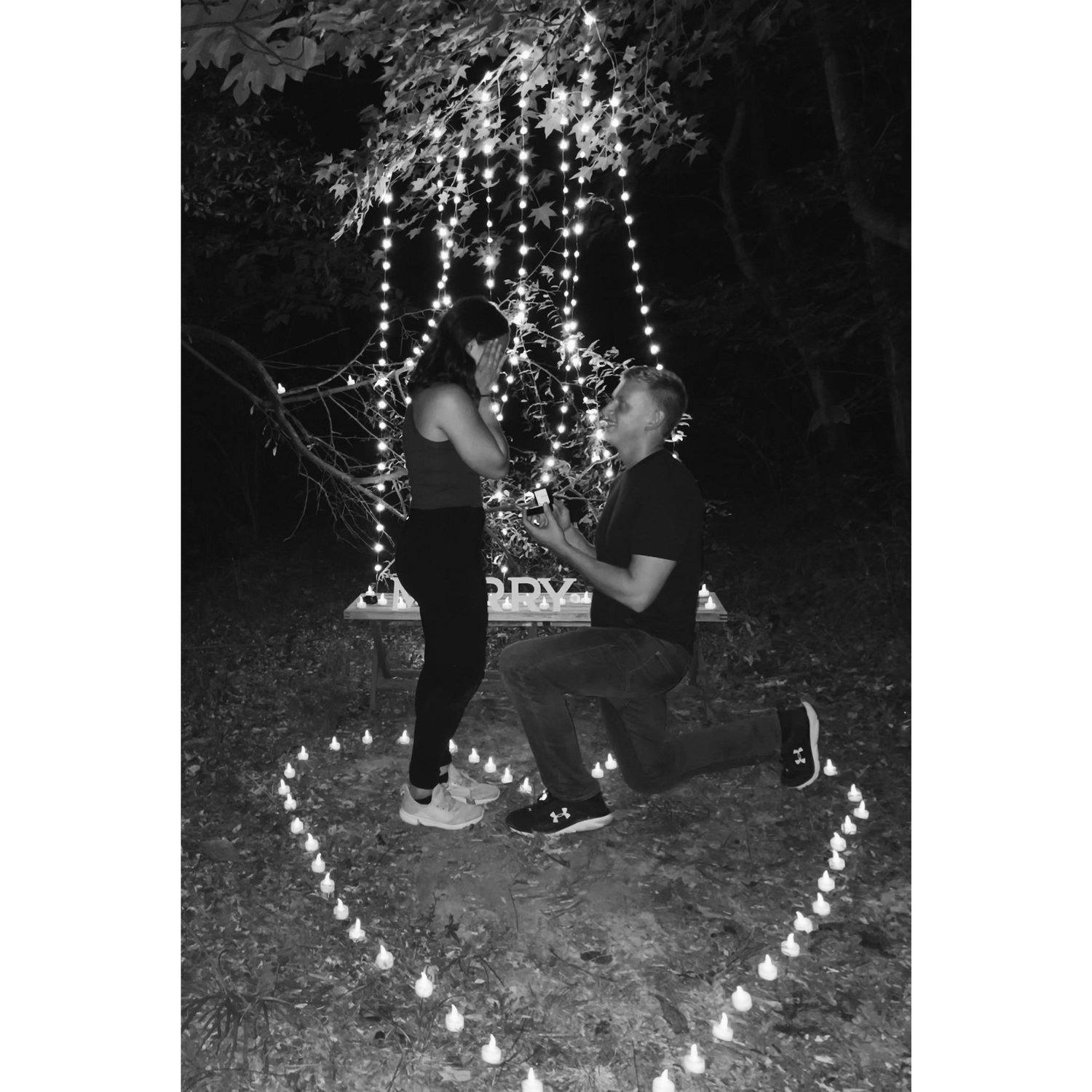 The night we made our love official. August 13, 2022