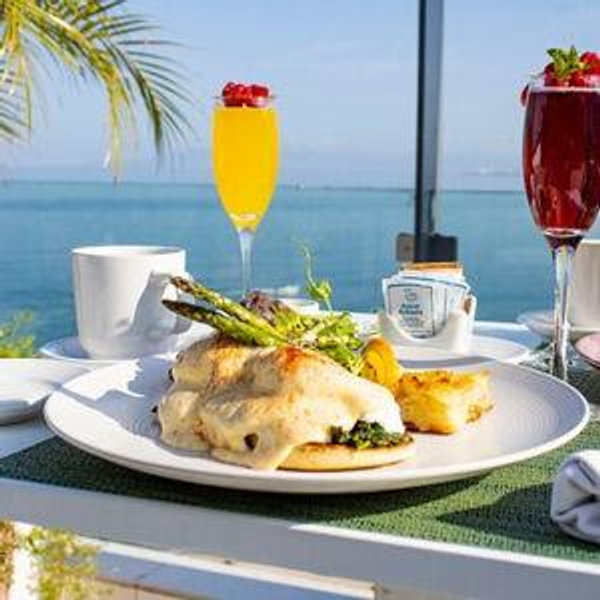 Rooftop Brunch with Ocean View