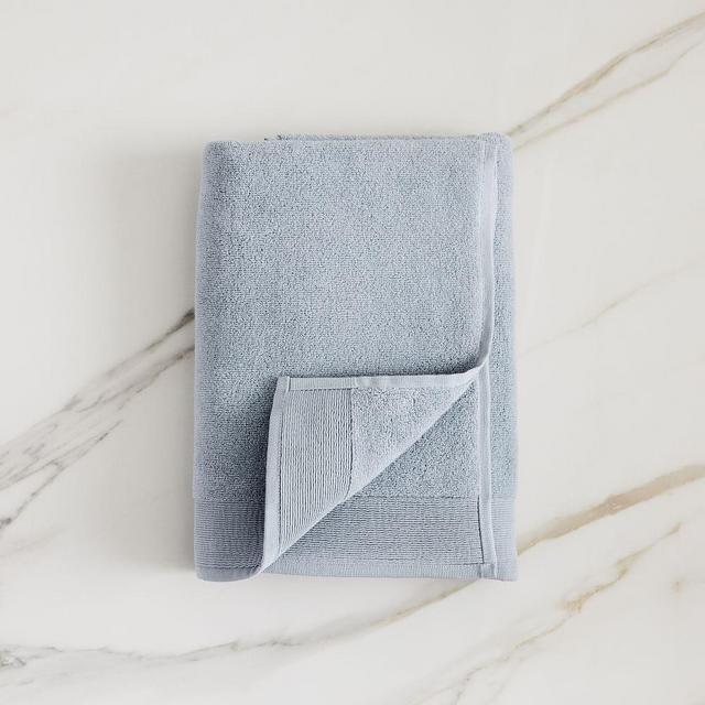 Organic Luxe Fibrosoft Towel, Marina Blue, Bath Towel