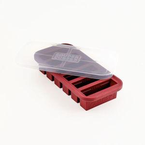 Silicone Freezer Trays - Half Cup / Cranberry