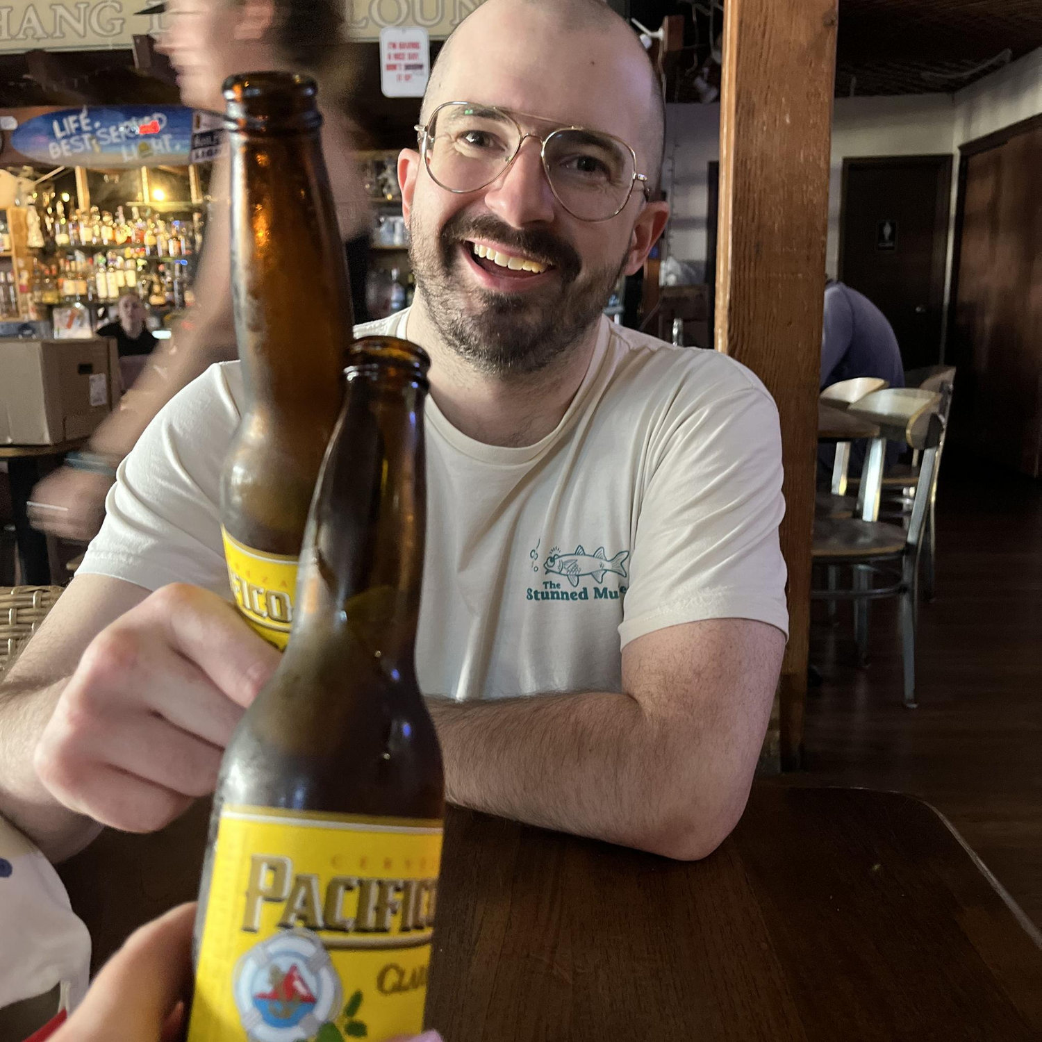 Right after we landed in Maui Dawson realized he left his wallet on the plane. We had to find the closest bar to ~ reset ~.