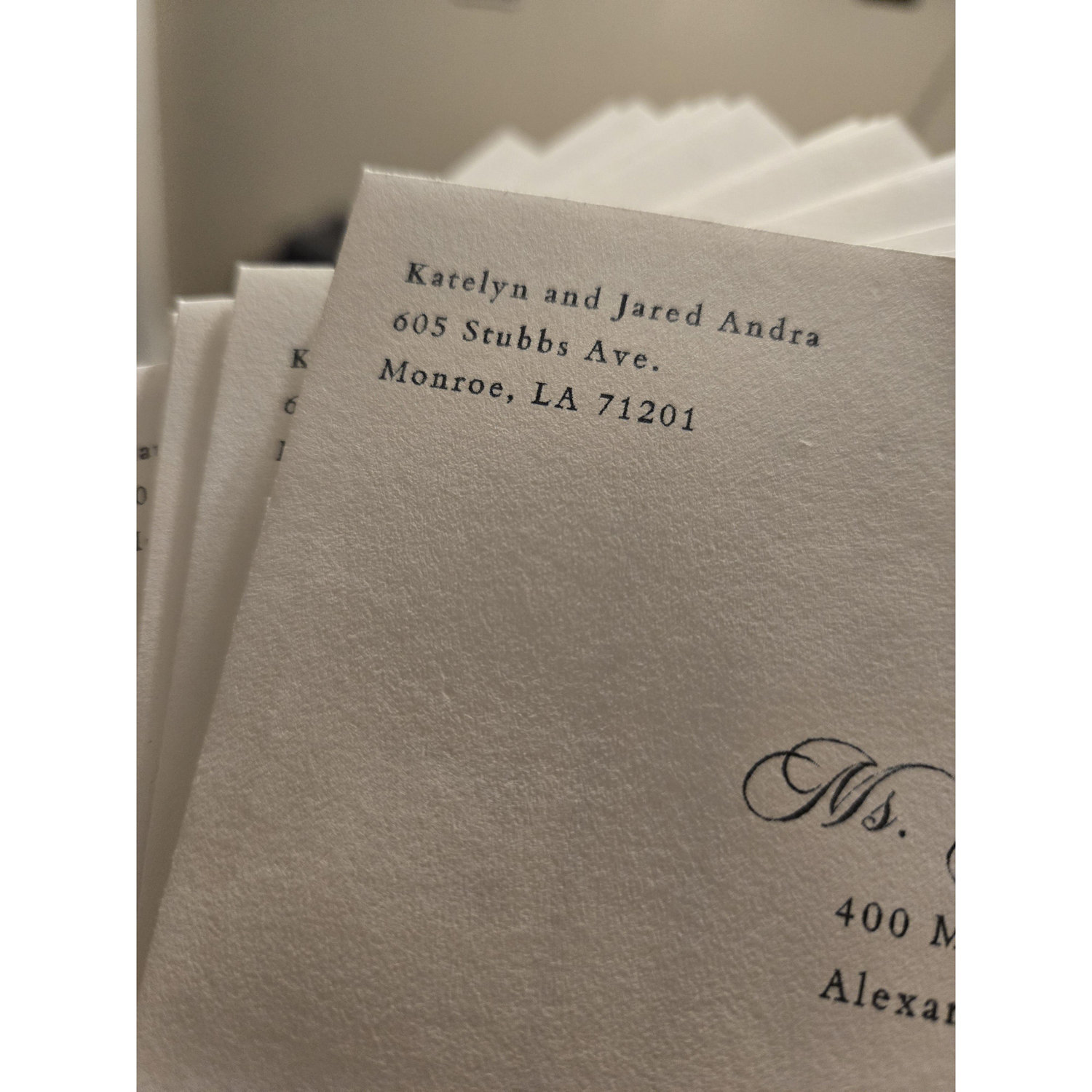 Save the Dates ready to be sent out!