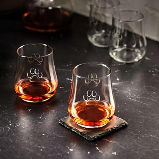 Modern Pets Posh Paw Wine All-Purpose Glass, Set of 4