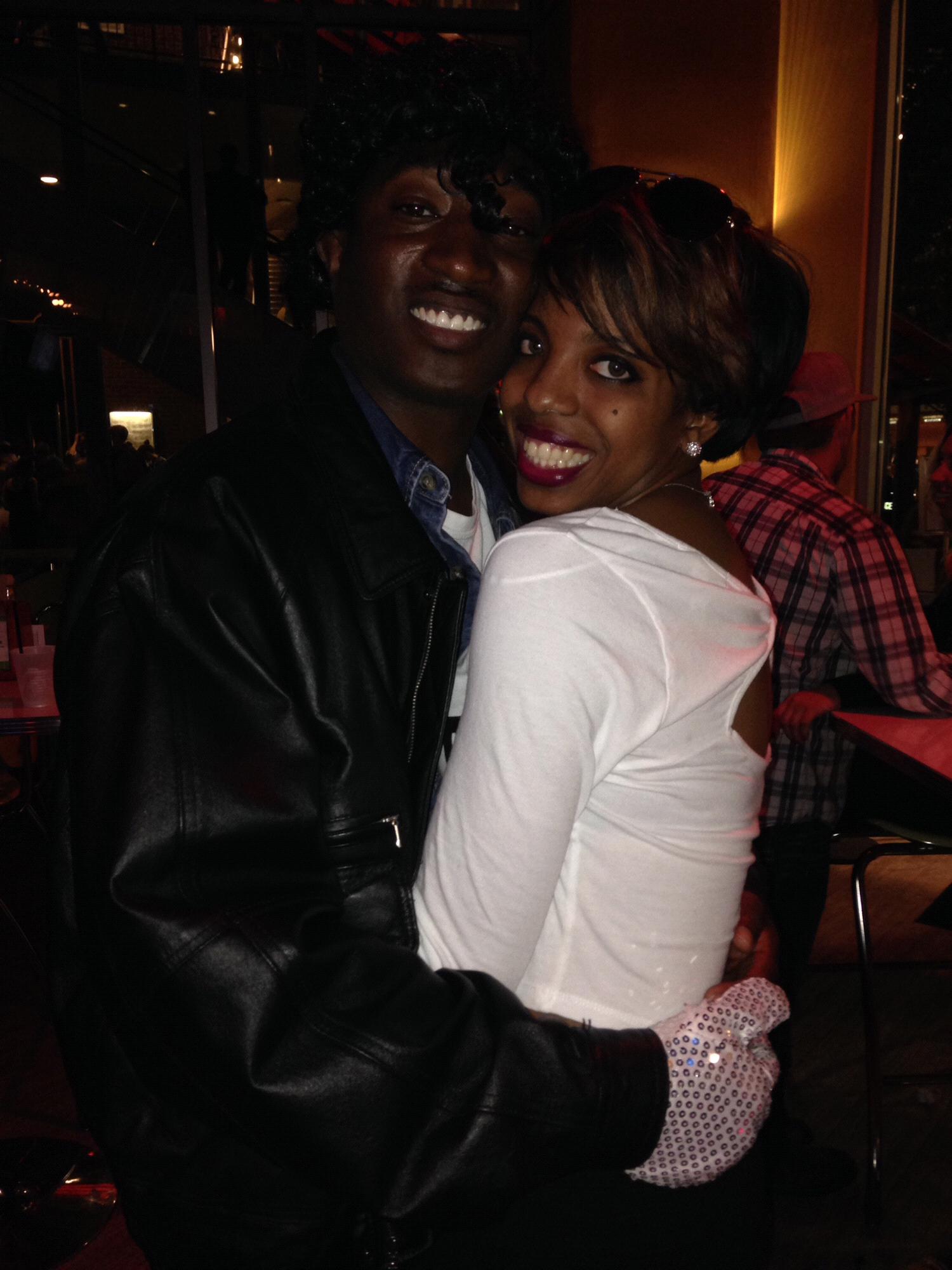 Our 4th date in which I found Michael Jackson hanging out.