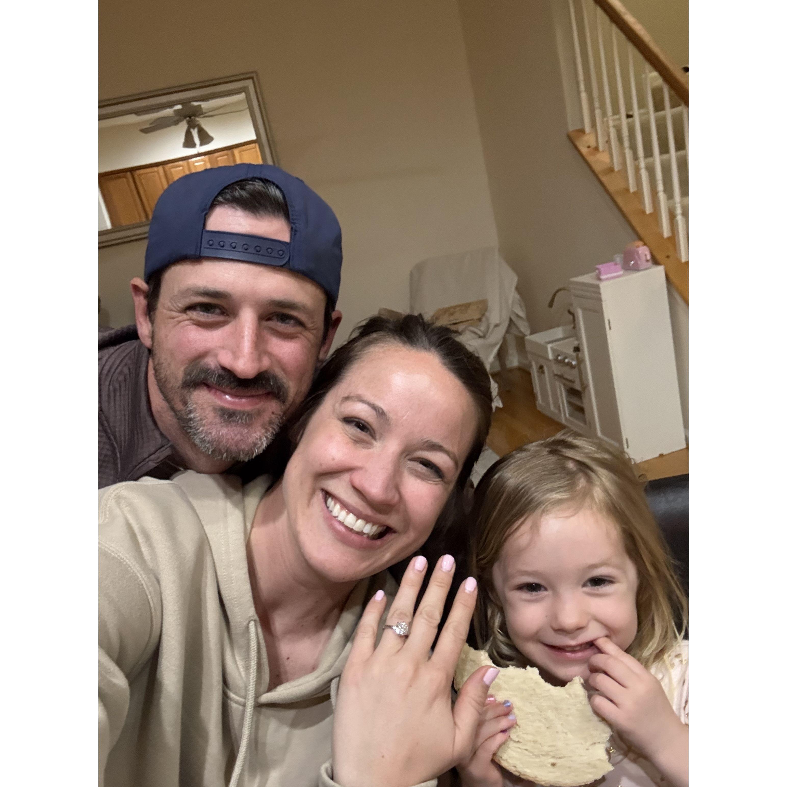We said yes!
