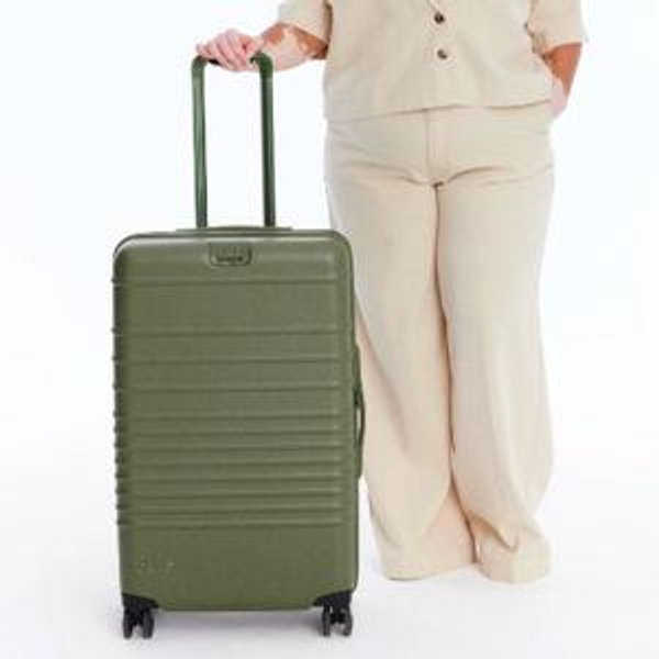 The Medium Check-In Roller in Olive