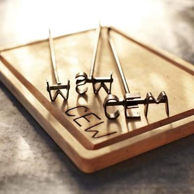 Monogrammed Steak Brand & Cutting & Carving Board