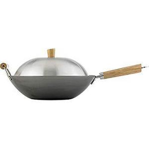Jumbo Wok Cookware, 14-Inch, Black