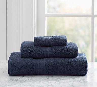 Hydrocotton Quick-Drying Hand Towel, Navy
